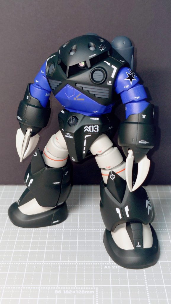 昔からやりたかった黒いズゴックw