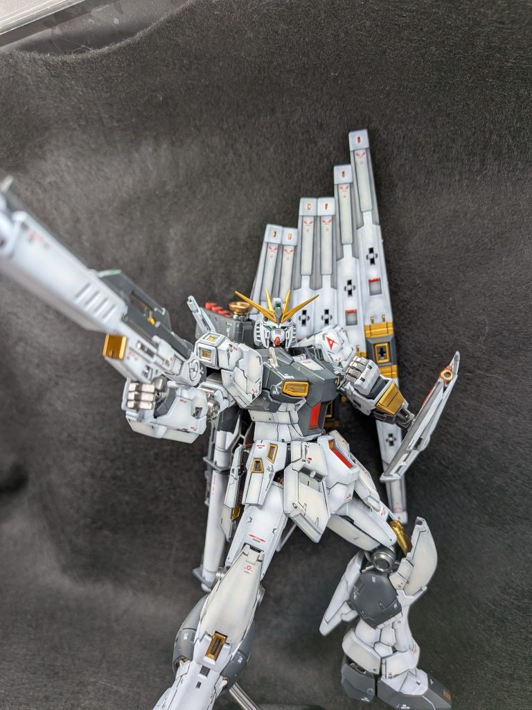 RG νガンダム 全塗装–6枚目/制作者：toshimon