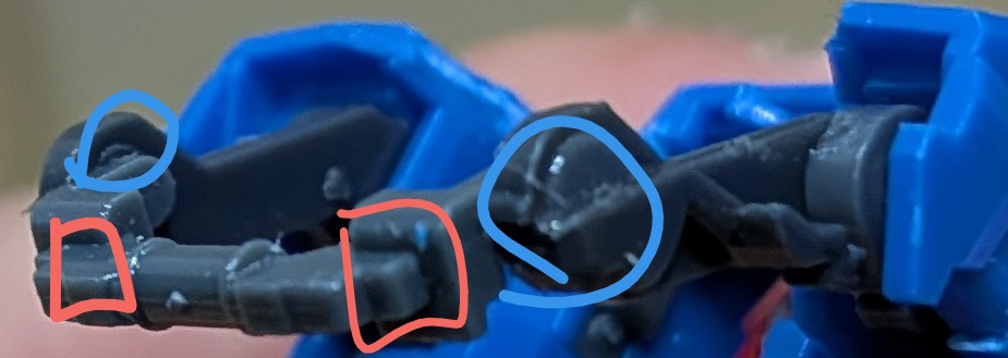 RG Zガンダムの組み立てる際のポイント（分かりづらいです）（1枚目）