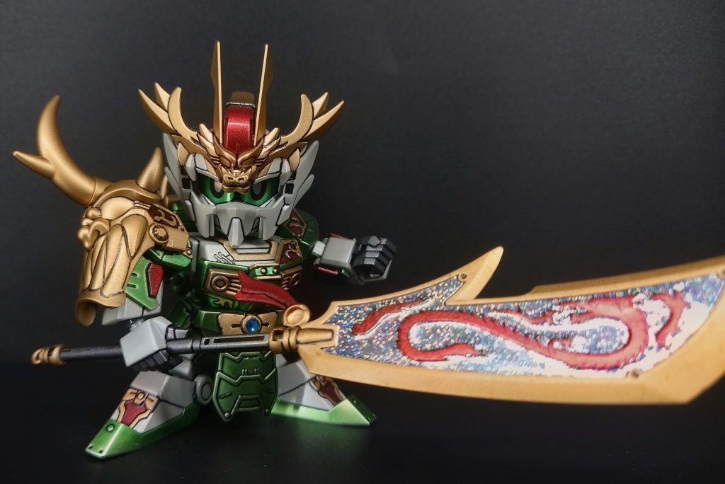 三国伝 関平ガンダム 全塗装