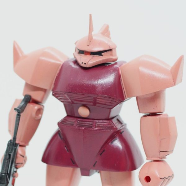 旧キット 1/144 シャア専用ゲルググ【筆塗りでテカテカを目指しました】