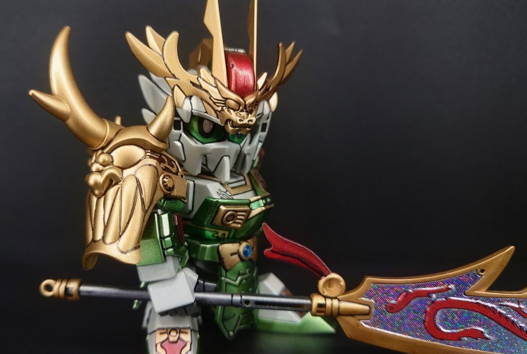 三国伝 関平ガンダム 全塗装–4枚目/制作者：三匹のM