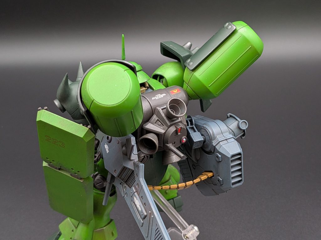 ギラ・ドーガ重装仕様　ウェザリング仕上げ–5枚目/制作者：こはじ（元shinfan）