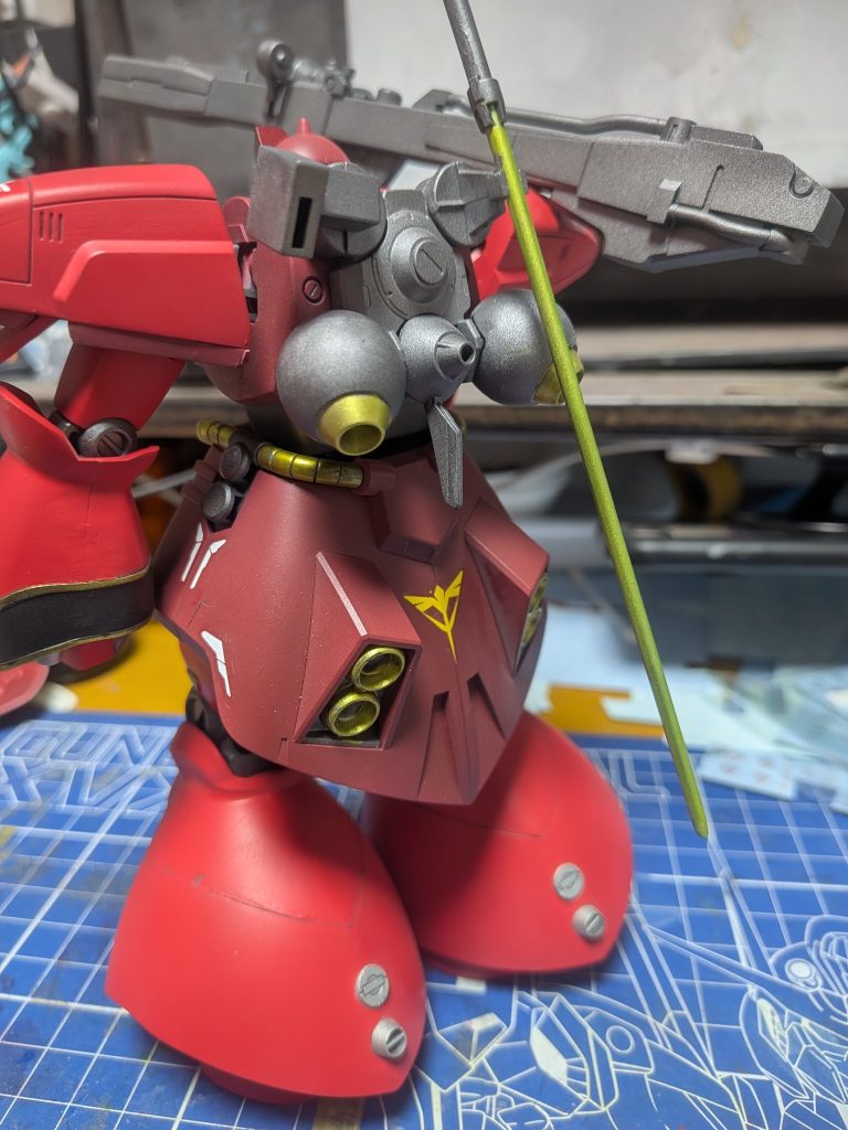 背面のデカールがいいですねー