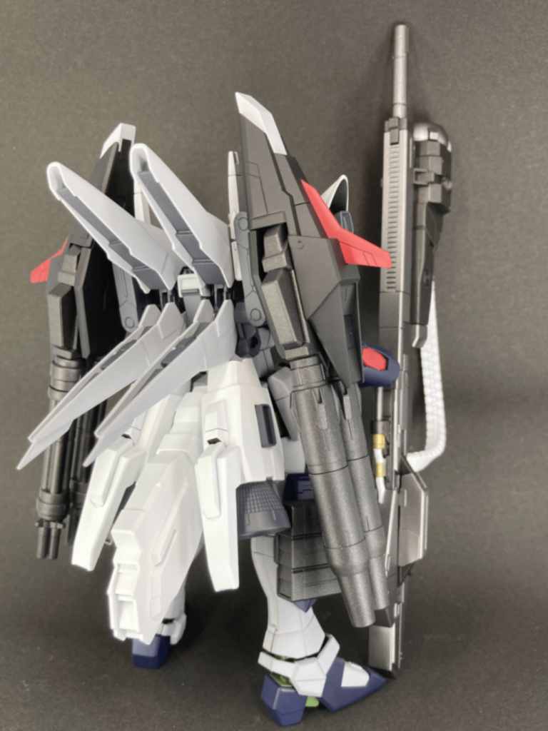 2022年最終決戦装備新造この時点ではミノフスキードライブにGNドライブと内部ディティールが無い