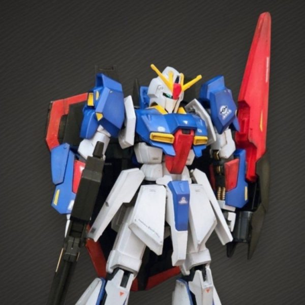 HG Zガンダム スプレー使わずグラデーション仕上げ