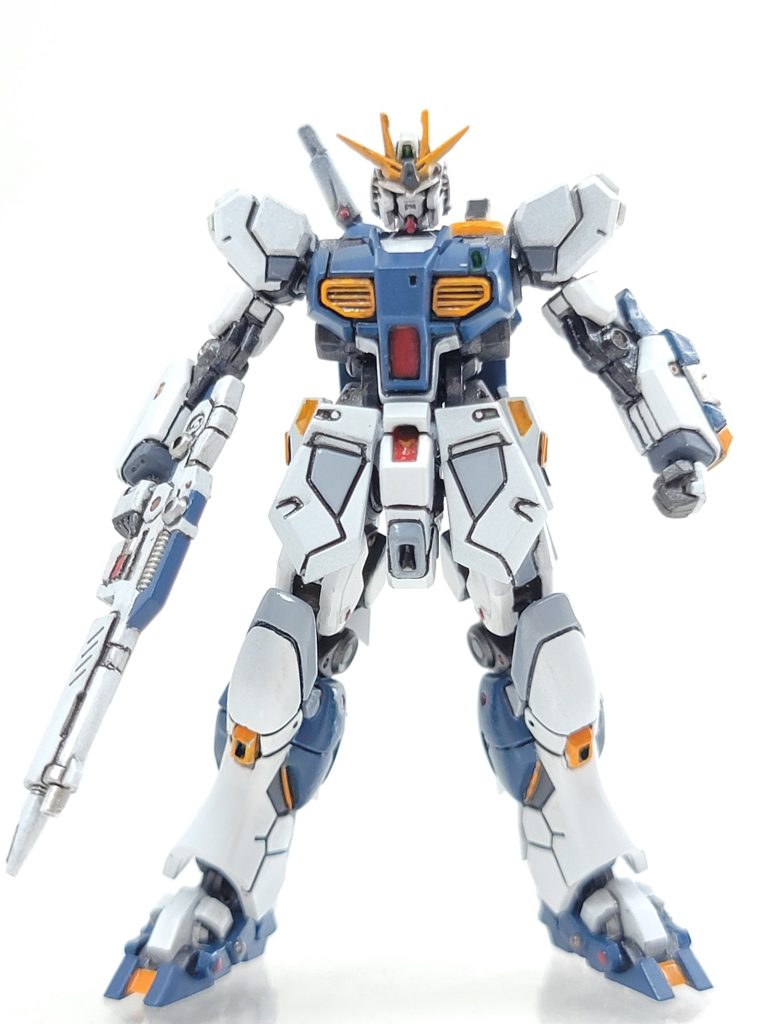 武装解除！　仁王立ち！首、肩、腕、股関節、脚、前後スカートは少しだけ可動できるようにしました！
