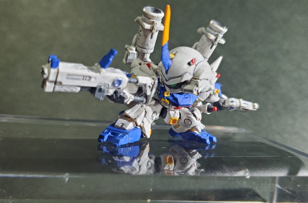 ケンプファーって0080？ポケ戦！？よし。じゃあアレックスだなっ！！いつものアクリジョンとアッセンブルカラー：シェイドブラックで軽い汚し陰影