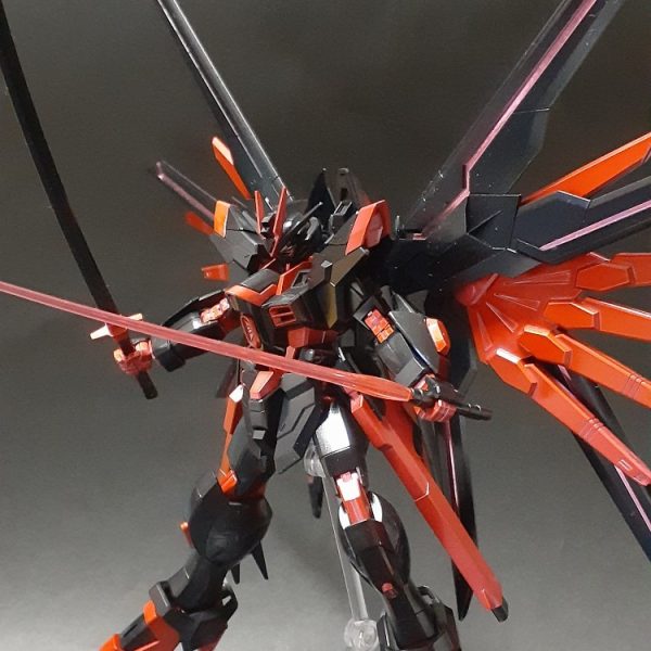 HGCE マイティストライクフリーダムガンダム ゆうせつカラー