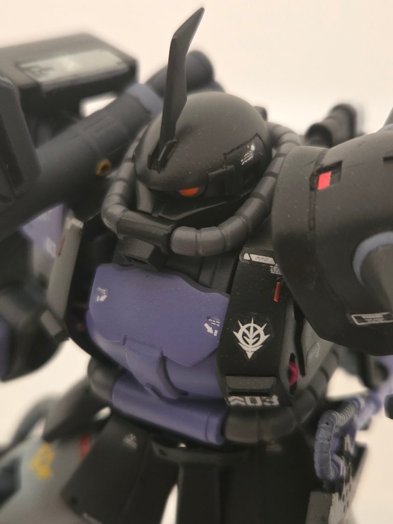 HG高機動型ザク 黒い3連星ガイア機–2枚目/制作者:王様がロバ