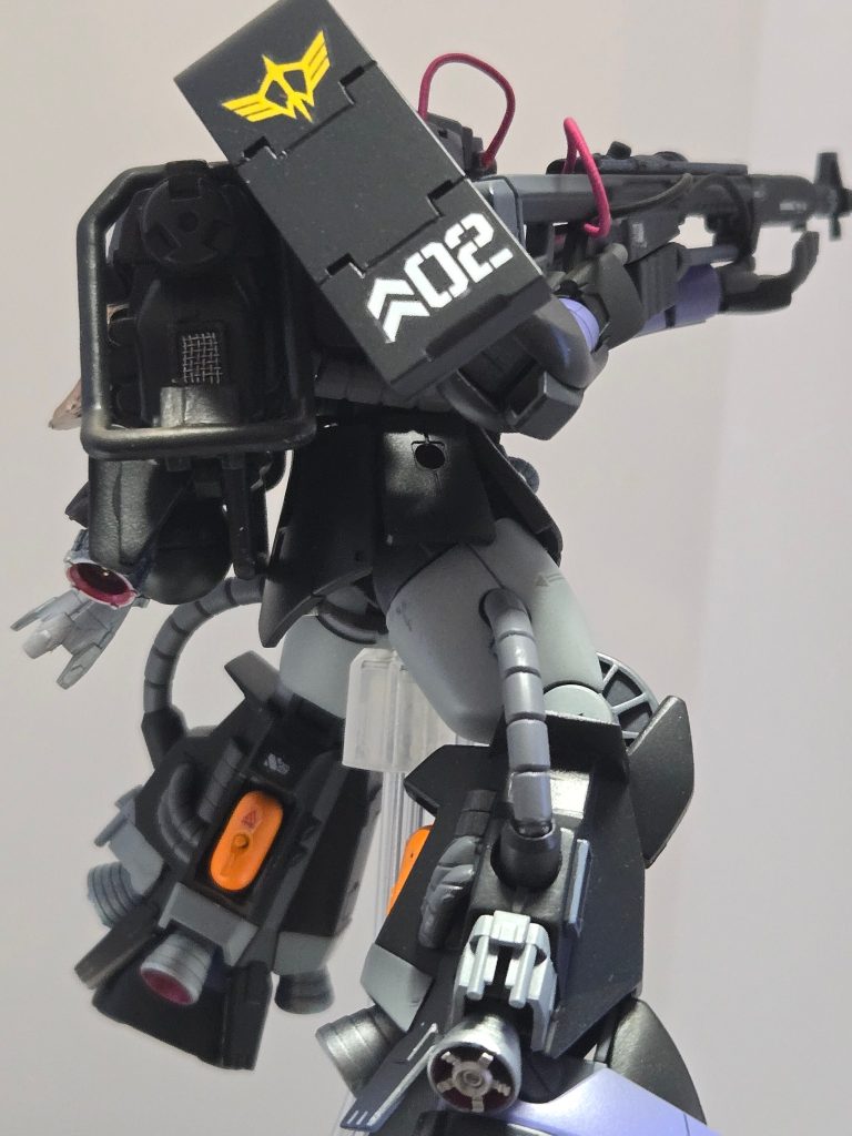 HG高機動型ザク　黒い3連星マッシュ機–5枚目/制作者：王様がロバ