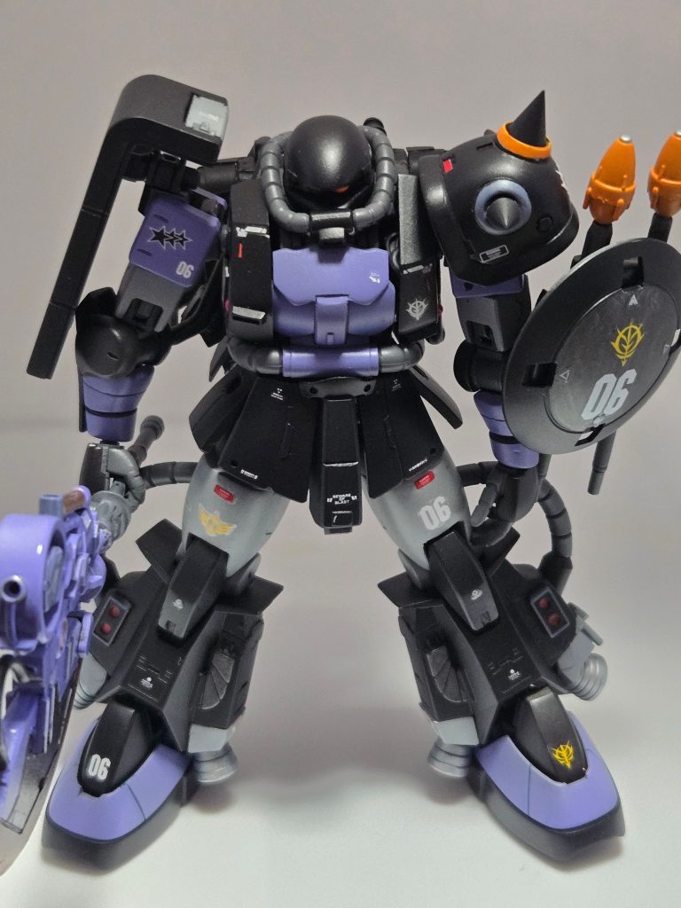 HG高機動型ザク　黒い3連星オルテガ機