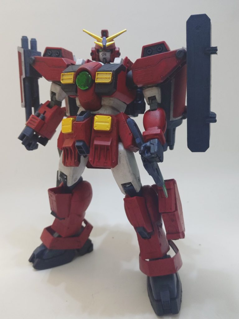 旧HG1/100 ガンダムレオパルドデストロイ フルじゃない可動改善！〜ちょい足しで目指せMGでござるの巻〜