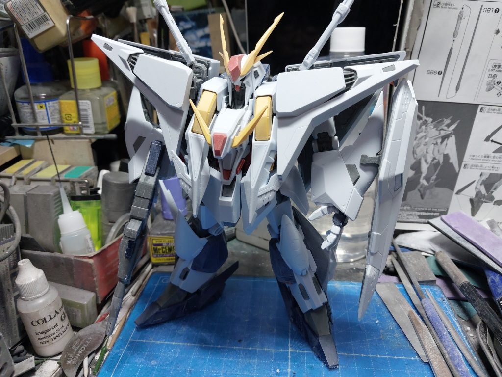 1/144 RX-105 Ξガンダム アナハイムデモンストレーションカラー–2枚目/制作者：@dagored00