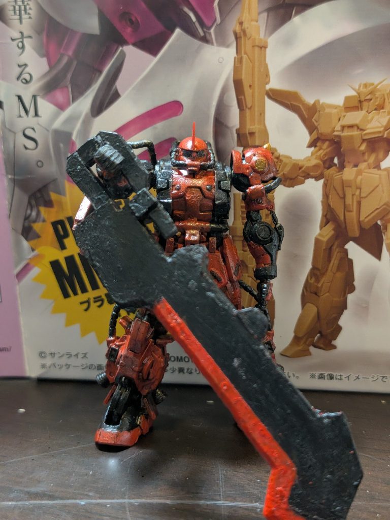 これもフルスクラッチした大剣！まじで大変だったな。