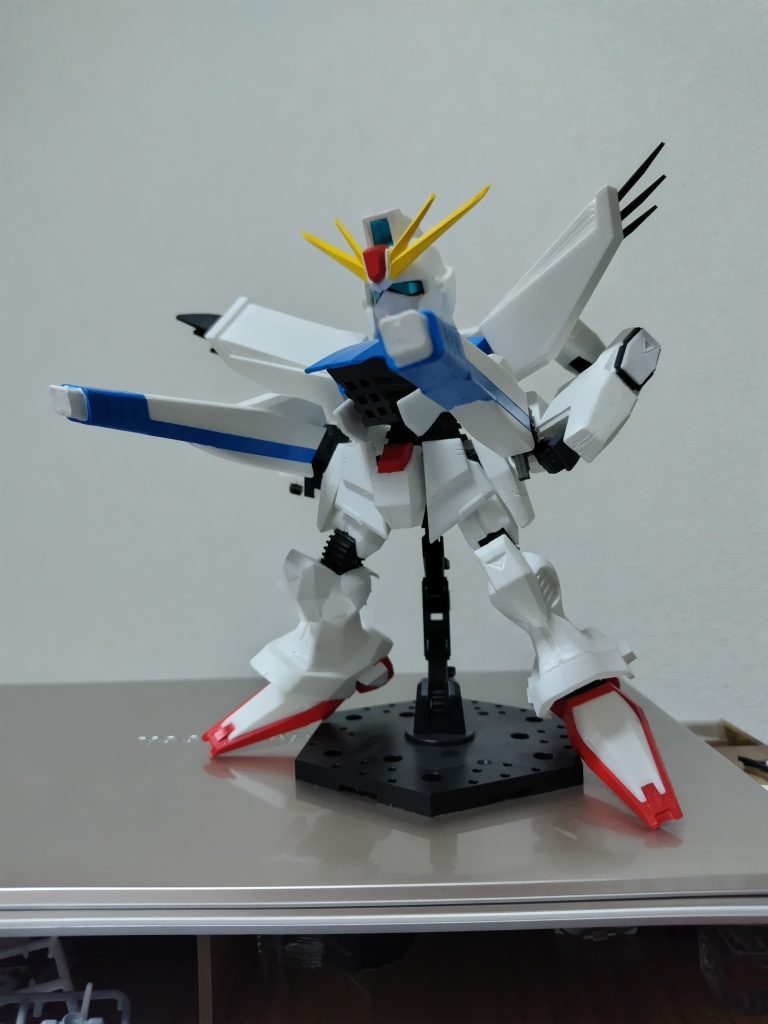 ヴェスバー！F91の象徴なので大きめに作ってます