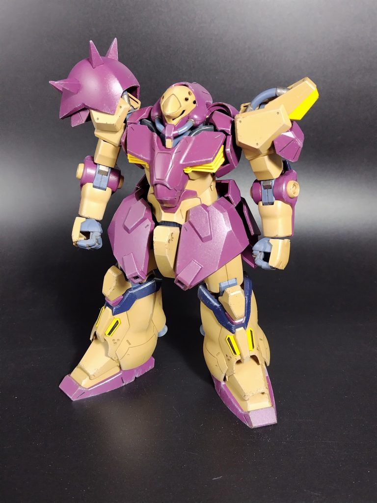 F02はプレバンで買ってかなり前に作りました。ほぼ設定カラーで。
