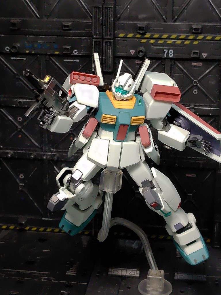 ライフルのセンサー部分はなぜかシール無しだったので自作。