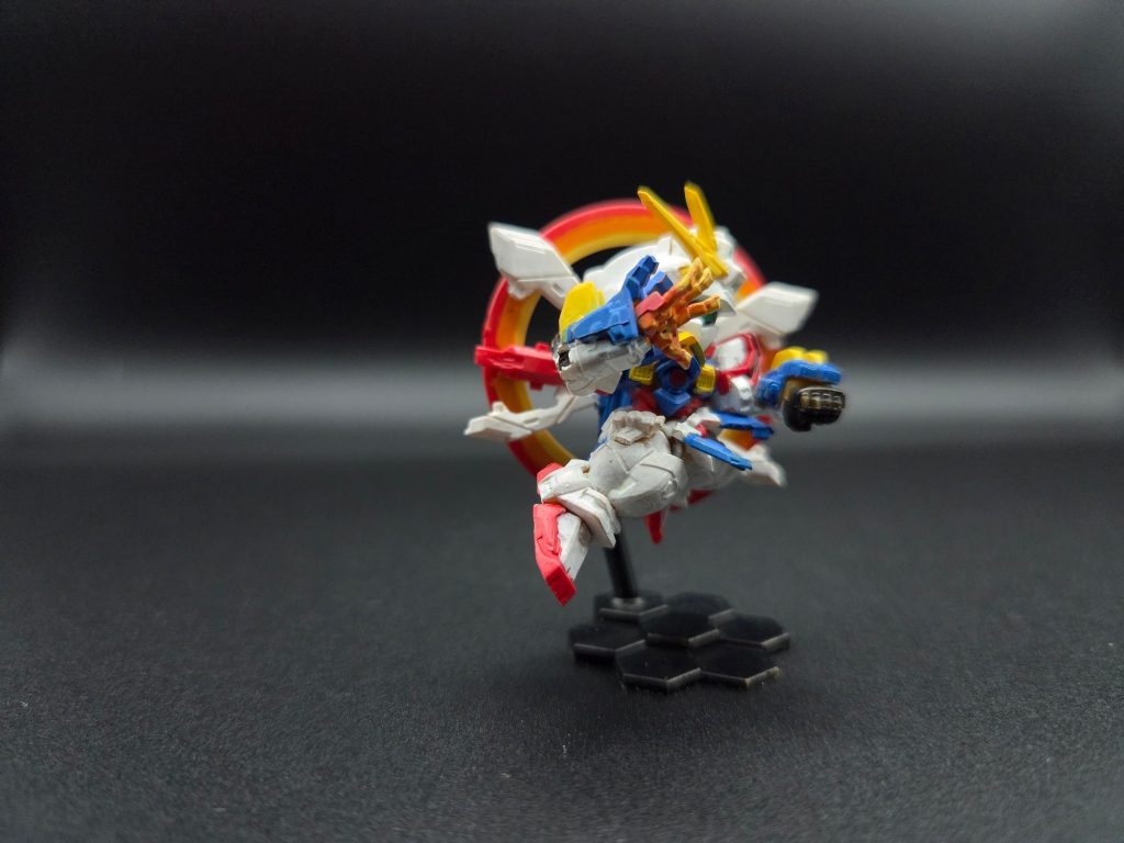 ゴッドフィンガーも初めてそれっぽく見えるようにしてみましたが全然ですね。
