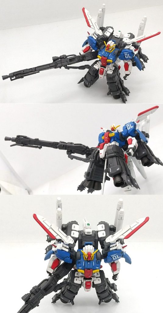 改修塗装完成品 Sガンダムブースター・ユニット装着型 ガンダムアーティファクト (Ex-Sガンダム改修品）–2枚目/制作者：ランゼル