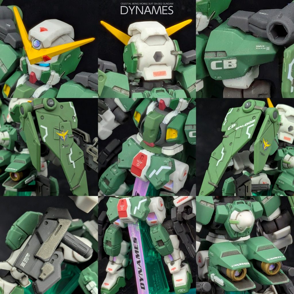 モビルスーツアンサンブル　ガンダムデュナメス　ディティールアップ–2枚目/制作者：SHIUMAI MODELS