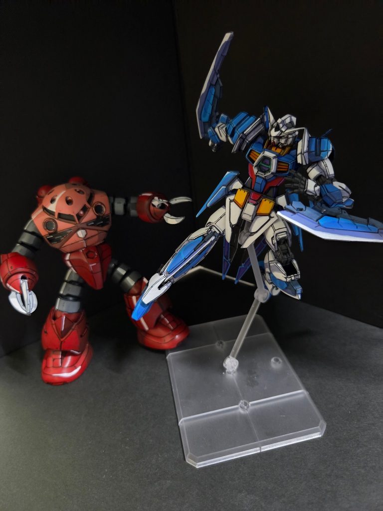 可動範囲も広く、アクションシーンや着せ替え遊びも出来てかなり楽しめました。昔の付録も取っておくものですね。