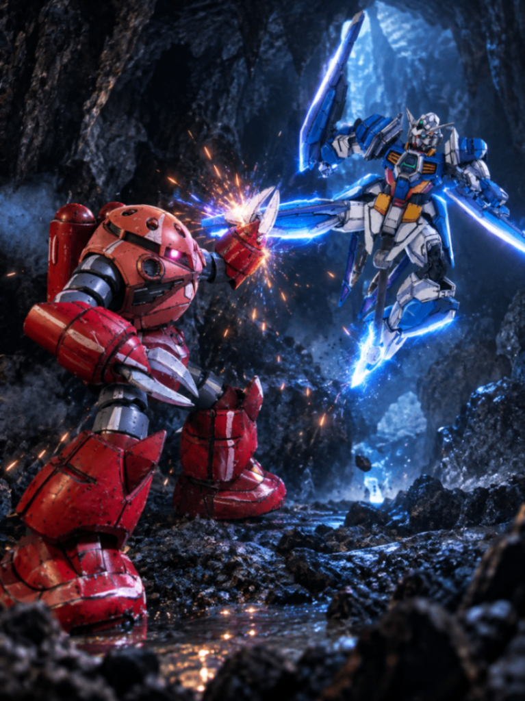 シャア｢やるようになったな、！ガンダム！｣(なんか色々ちがうけど。。)