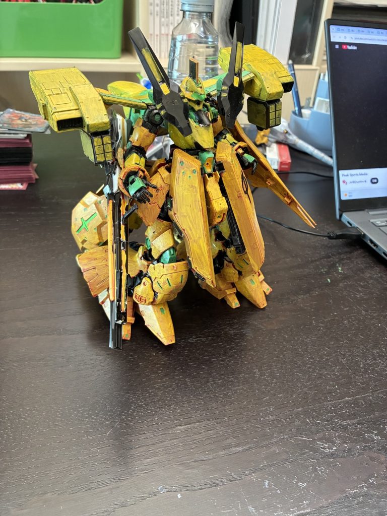 フロントスカートはナイチンゲールのパーツを使いました