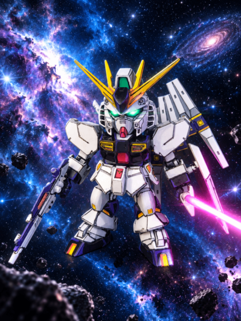 SDガンダムアニメ塗り