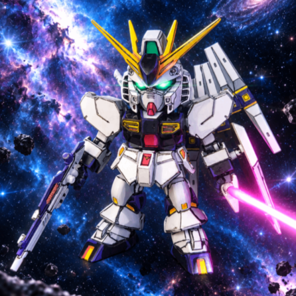 SDガンダムアニメ塗り