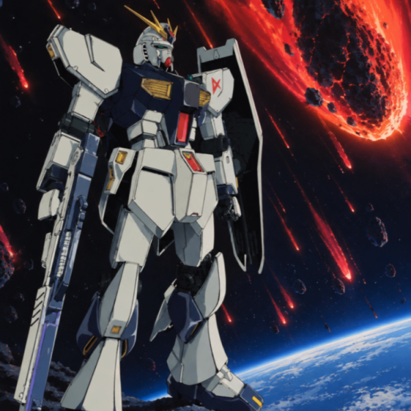 ニューガンダムアニメ塗り