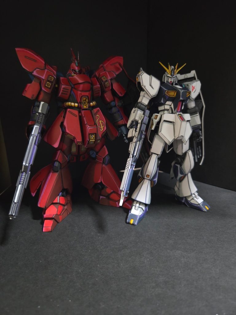 しかしカッコいいな、と今更ながらにかんじています。シンプルでもシュッとしてます。いつかファンネル手に入ったらまた改めて投稿します。