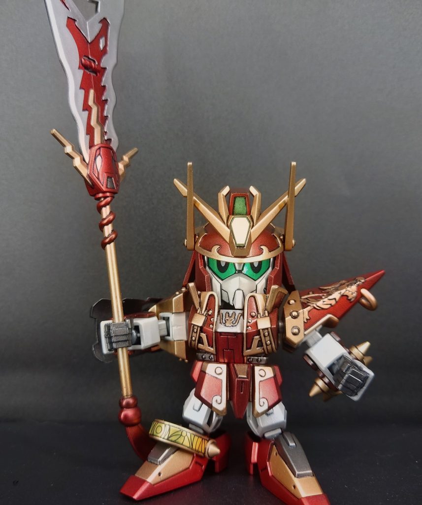 三国伝 張飛ガンダム 全塗装–6枚目/制作者:三匹のM