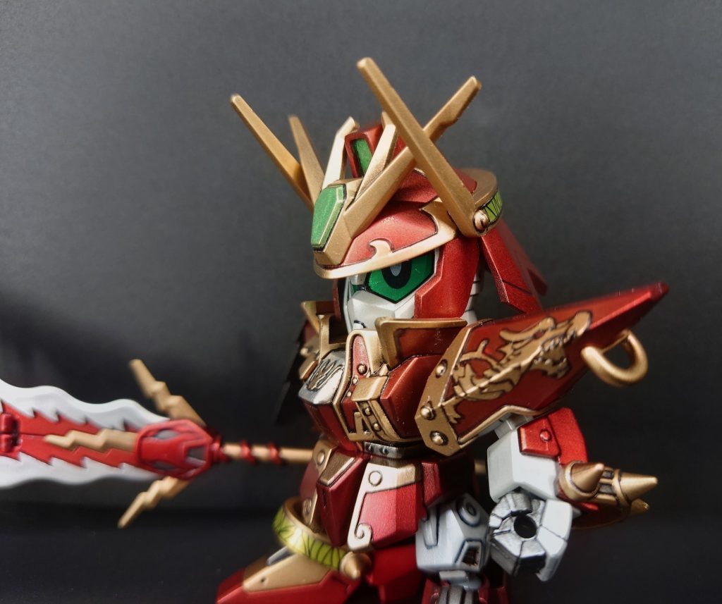 三国伝 張飛ガンダム 全塗装–5枚目/制作者:三匹のM