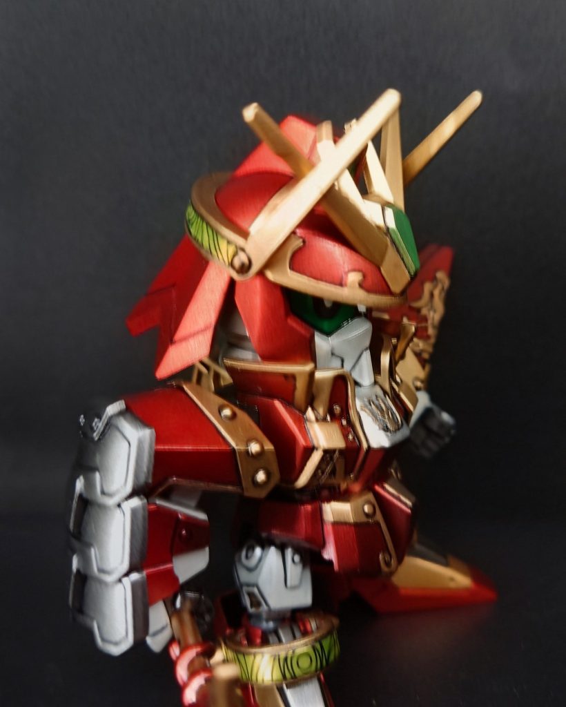 三国伝 張飛ガンダム 全塗装–4枚目/制作者:三匹のM