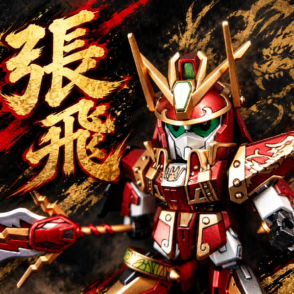 三国伝 張飛ガンダム 全塗装
