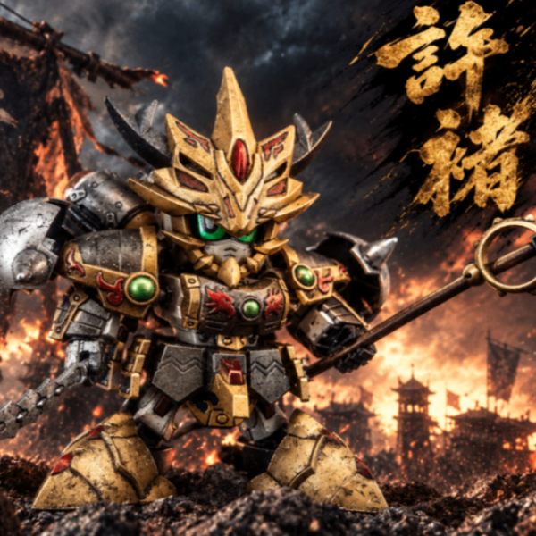 三国伝外伝 許褚ガンダム 全塗装