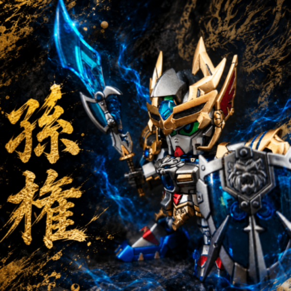 三国伝 猛虎装孫権ガンダム 全塗装