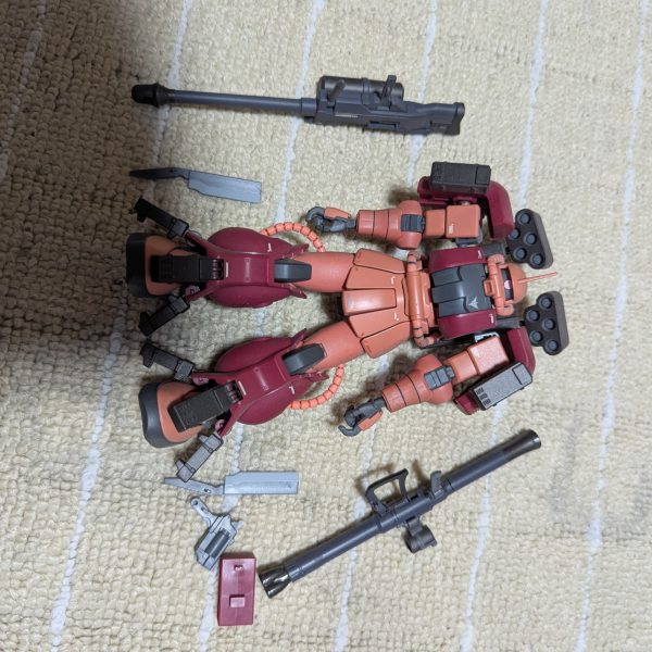 ガンプラパトロール中にて