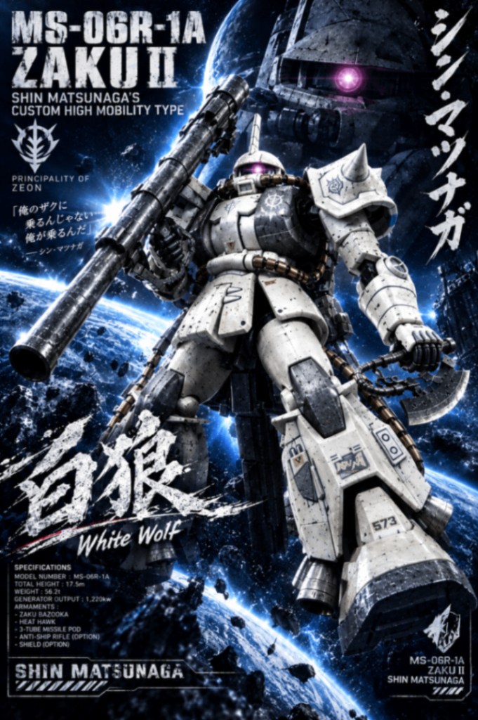 シン・マツナガ専用高機動型ザクII