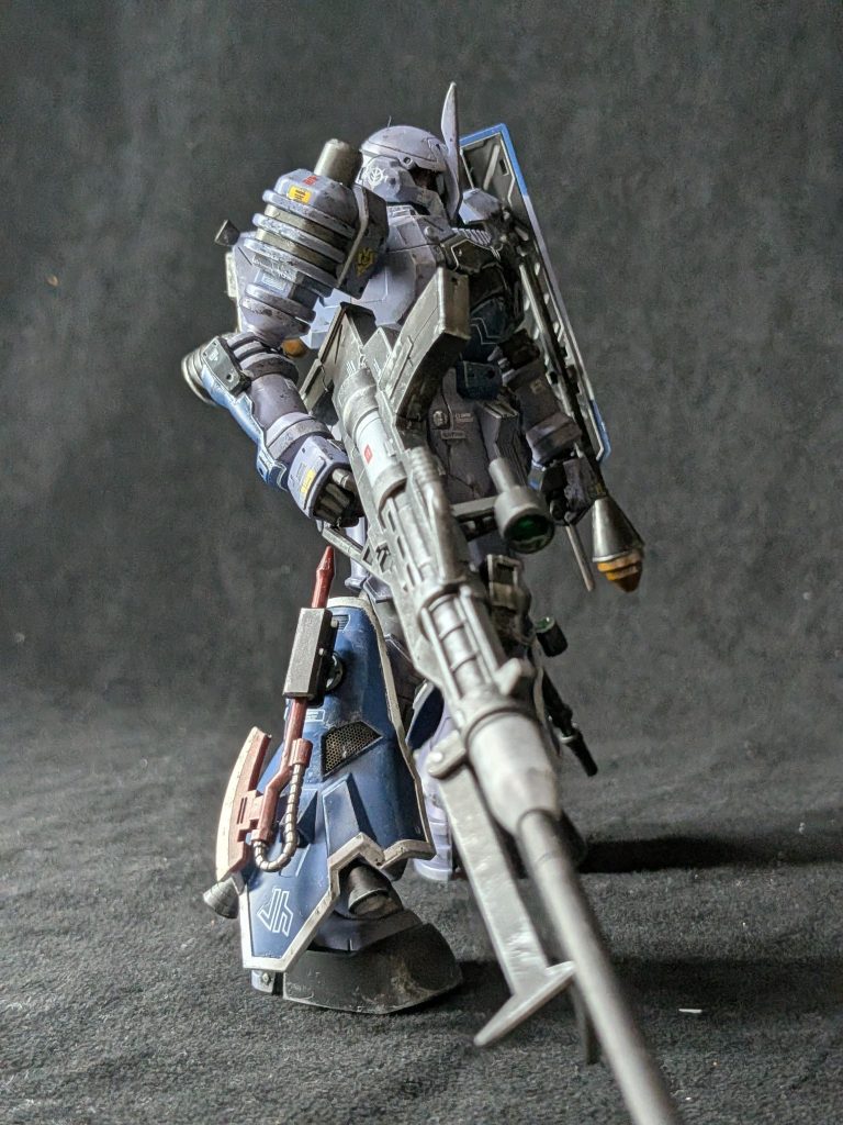 なかなか好みの感じに仕上げられました(gundam-kao6)
