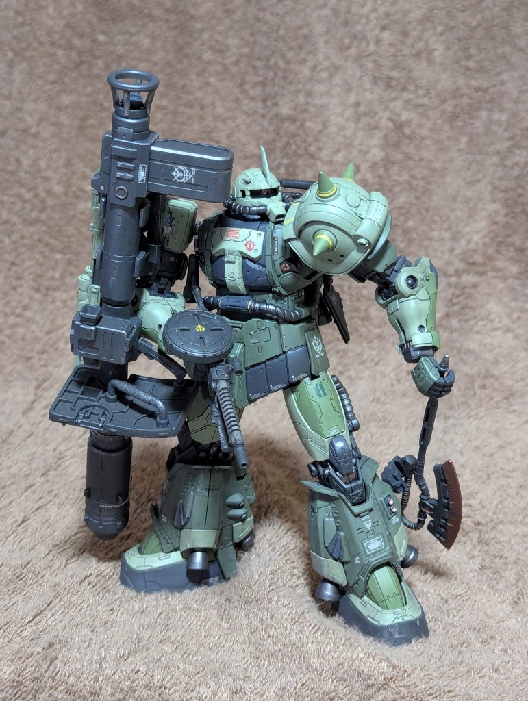 復讐のレクイエム版 高機動型ザクII NTJ(ノンターボジジイ)専用機–3枚目/制作者:ノンターボジジイ