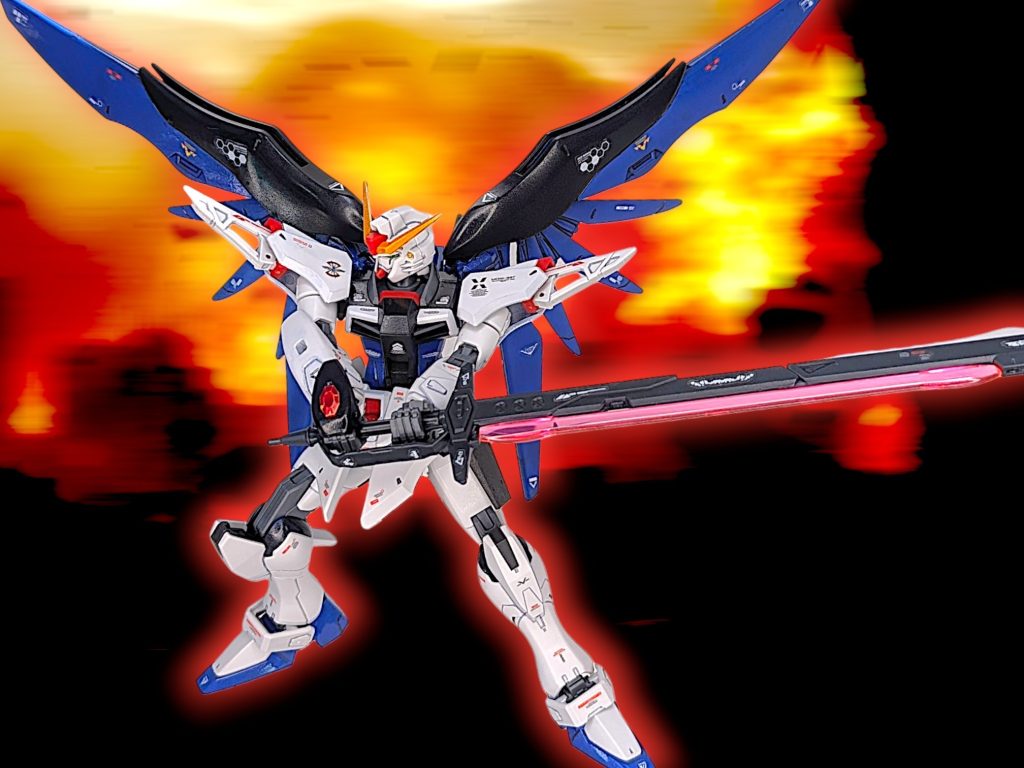 重斬刀でブリッツガンダムのコックピットを・・・(ミーティア)&nbsp;