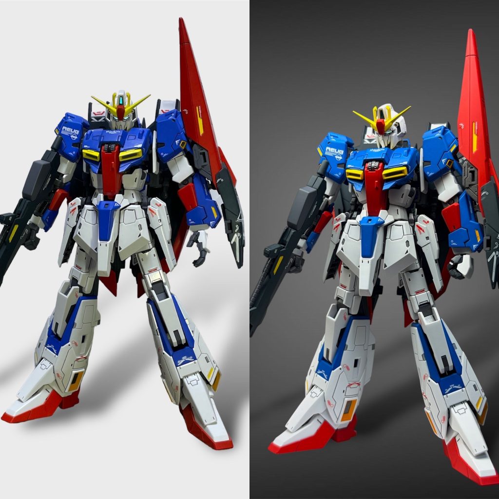 ビフォーアフター。左がbefore、右がafter。外装がそのままなのであまり変わらんですねwクビを少し延長して、顎を引けるようにしたので顔が埋もれてる感が無くなりました。あと自立の安定さは関節固定によりバッチリ。