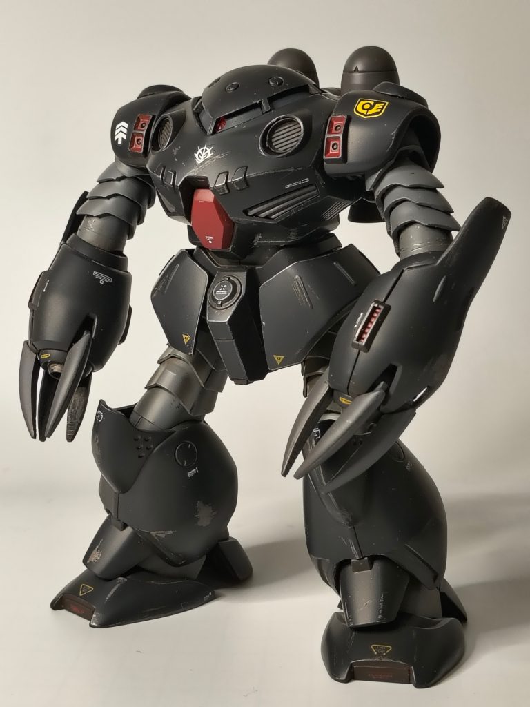 HGUC ズゴックE 剥離剤チッピング　ウェザリング