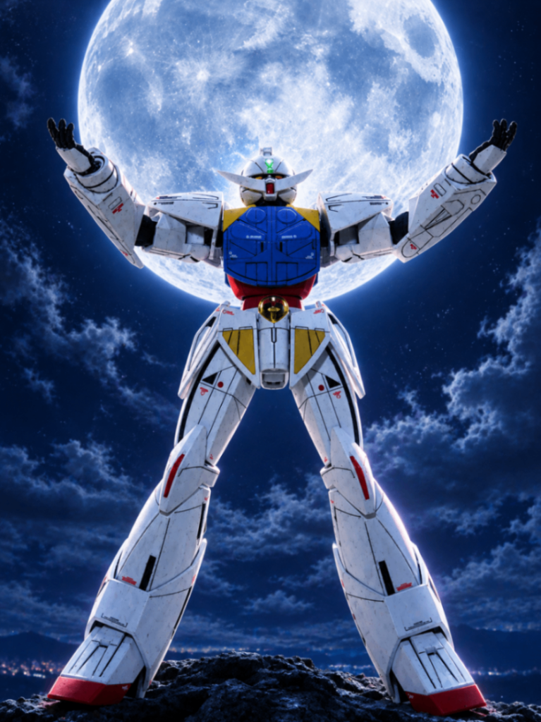 「ユニバァァス！ユニバァァァァス！！」さらに下に、私がとあるゲームでトラウマになった∀ガンダムのお話（解説？）を書きました。ガンプラとは関係ない話になるので、興味の無い方はここでお別れとなります😆次は「HGフルアーマーガンダム（サンダーボルト版）」を製作する予定ですので、完成した際には見ていただけると幸いです😉閲覧ありがとうございました！