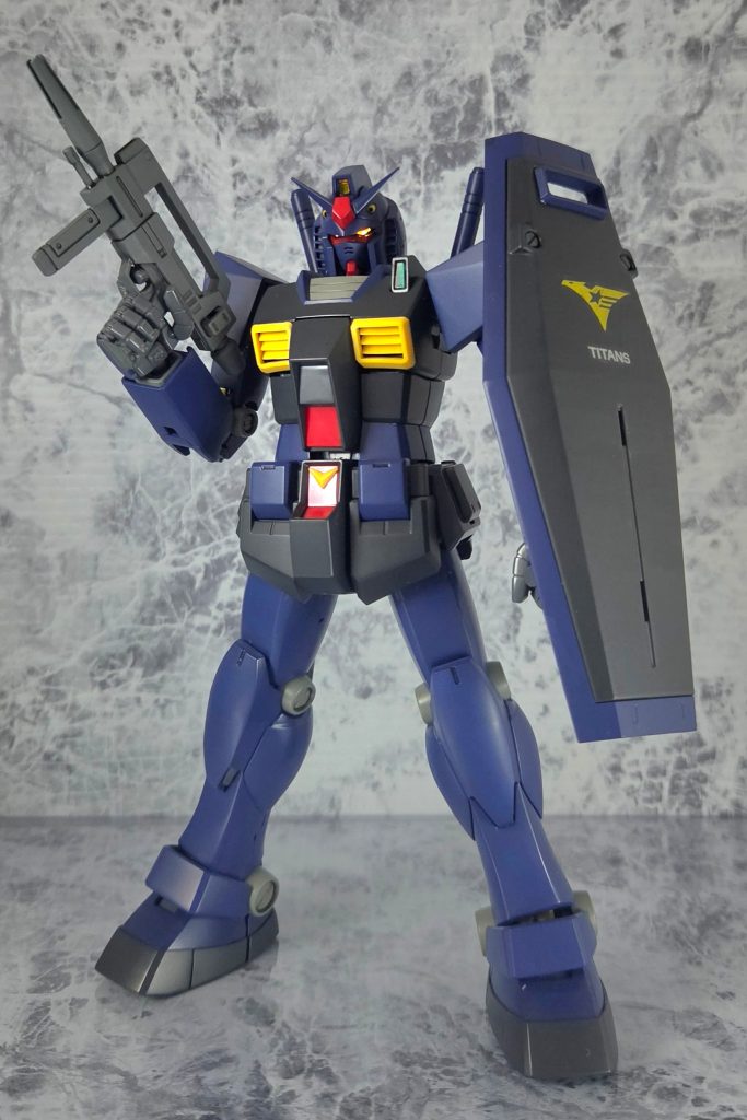 MG ガンダム(ティターンズ仕様) LED搭載