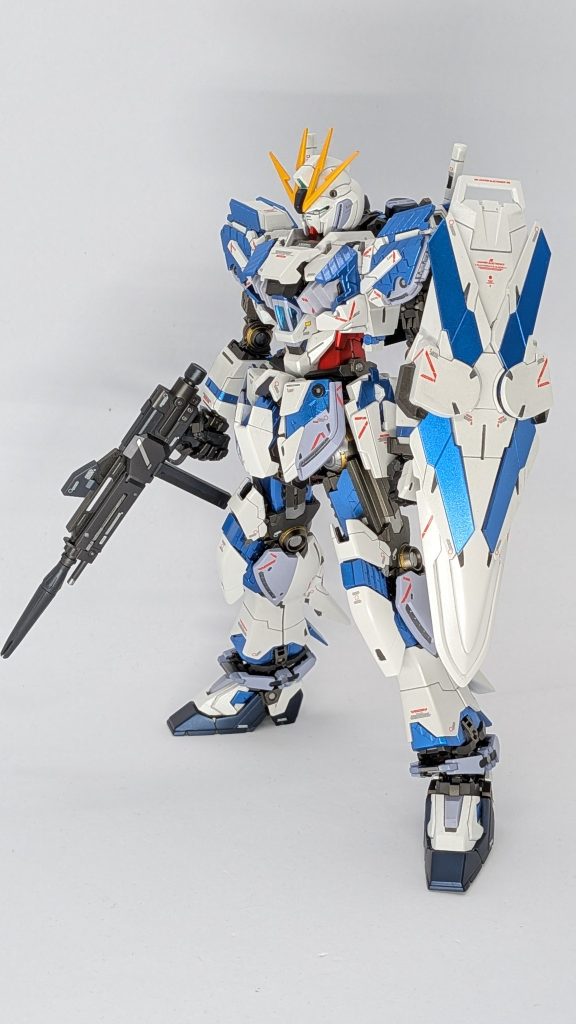 MG1/100 RX-9/C ナラティブガンダムC装備　ブルーカラーバージョン–5枚目/制作者：Dandelion