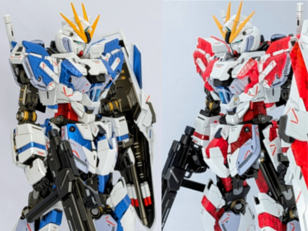 MG1/100 RX-9/C ナラティブガンダムC装備　ブルーカラーバージョン–7枚目/制作者：Dandelion