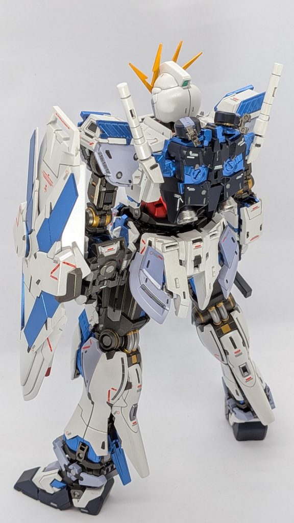 MG1/100 RX-9/C ナラティブガンダムC装備　ブルーカラーバージョン–3枚目/制作者：Dandelion
